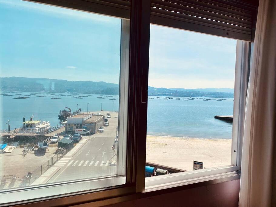 Ferienwohnung Disfruta Del Mar Y La Brisa Marina - Xanela Ao Mar Moaña Exterior foto